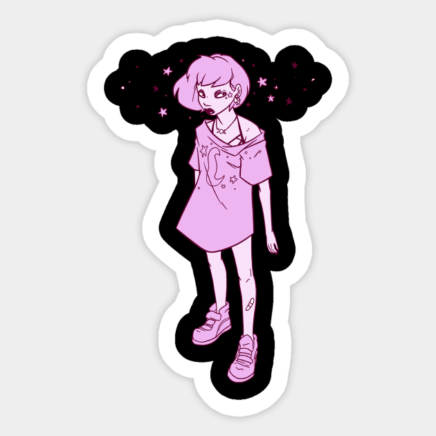 Astral Witch Sticker by FindChaos